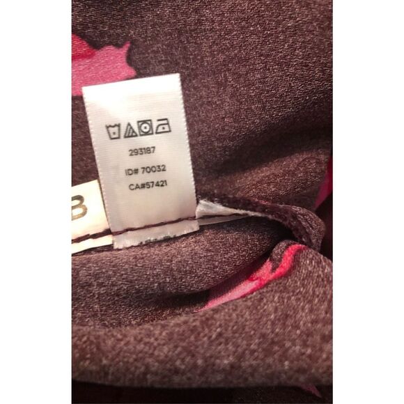 Ann Taylor dark grape colored sheath dress with cat print in Barbie pink XSP - Picture 14 of 14